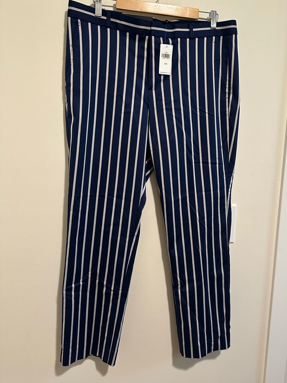 NWT Striped Pants by Banana Republic - Ryan Pants - Plus Size 14